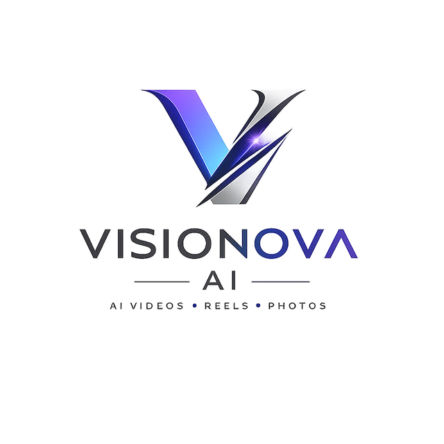 Visionova AI — AI Videos • Reels • Photos