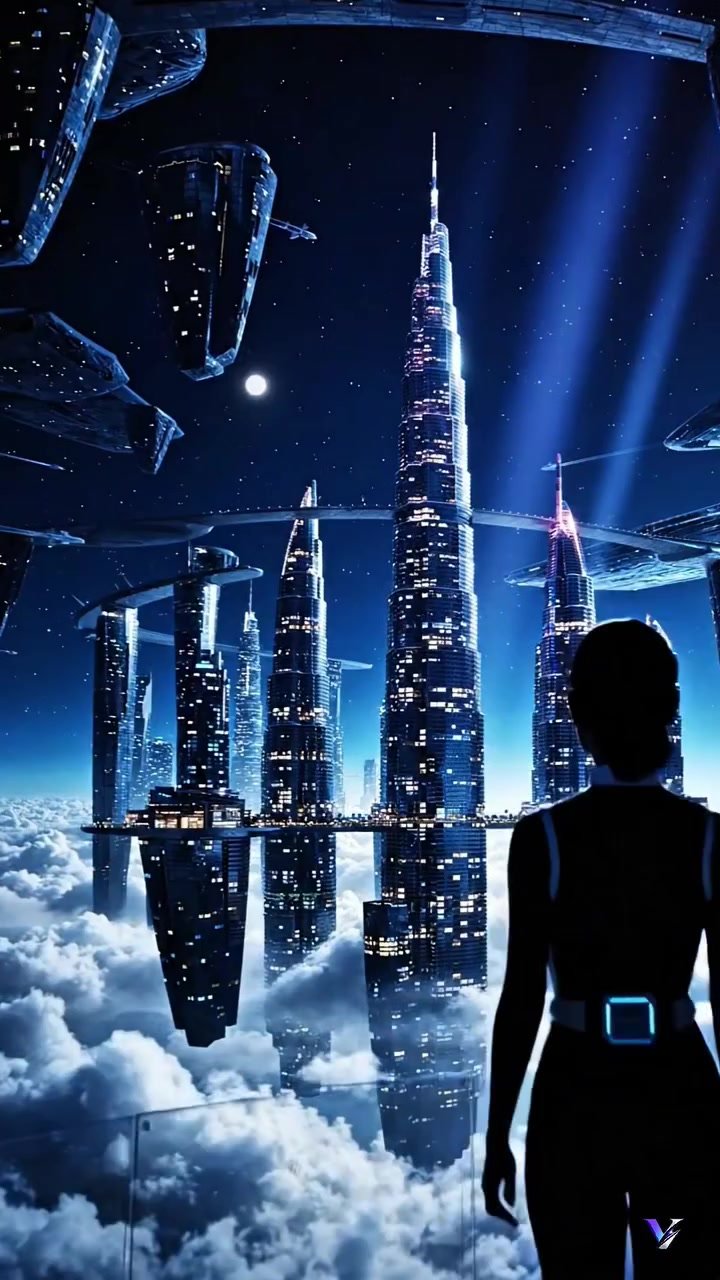 مشهد من مشروع Neon Metropolis